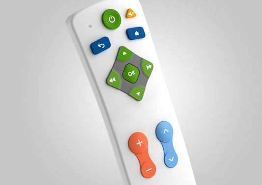 Flipper Stream:  Universal TV Remote for TV and Cable Set Top Boxes (STBs), including Roku, Apple